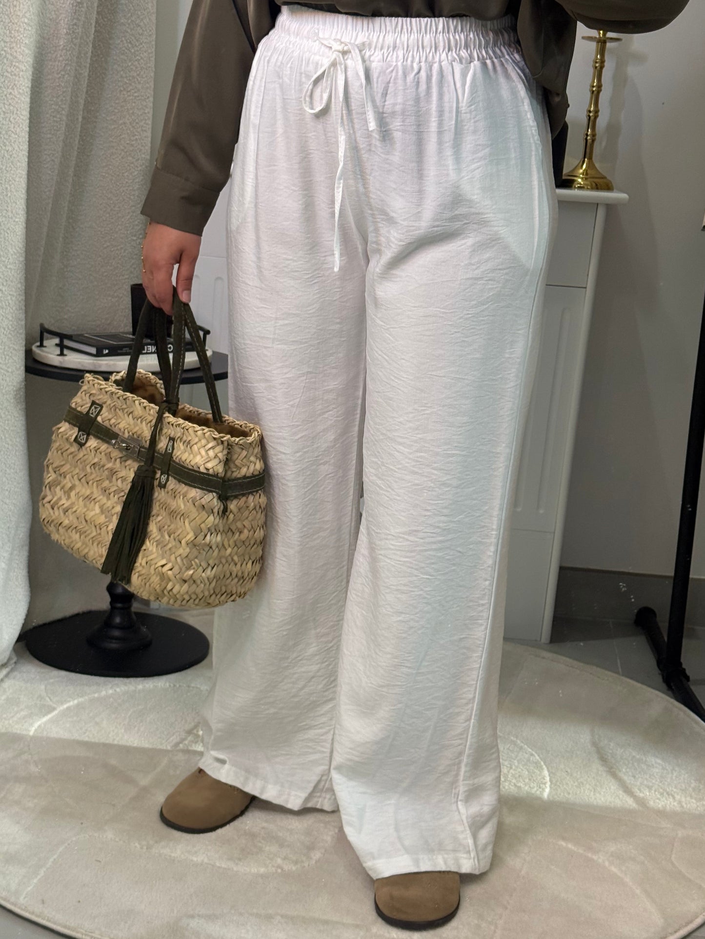 Pantalon Lynn blanc