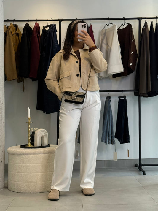 Veste Yass écru