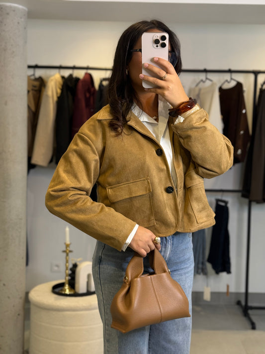 Veste Yass camel