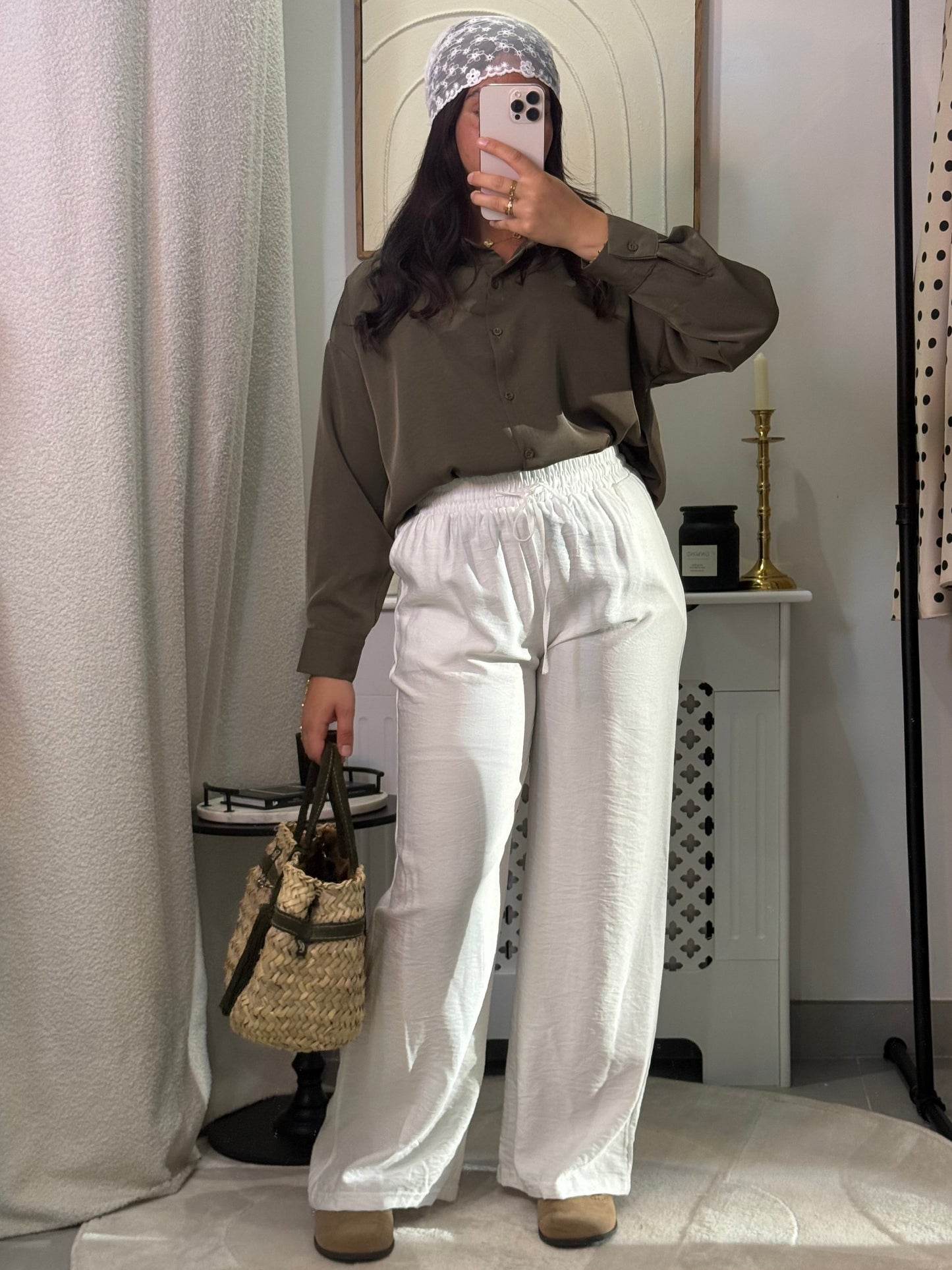 Pantalon Lynn blanc