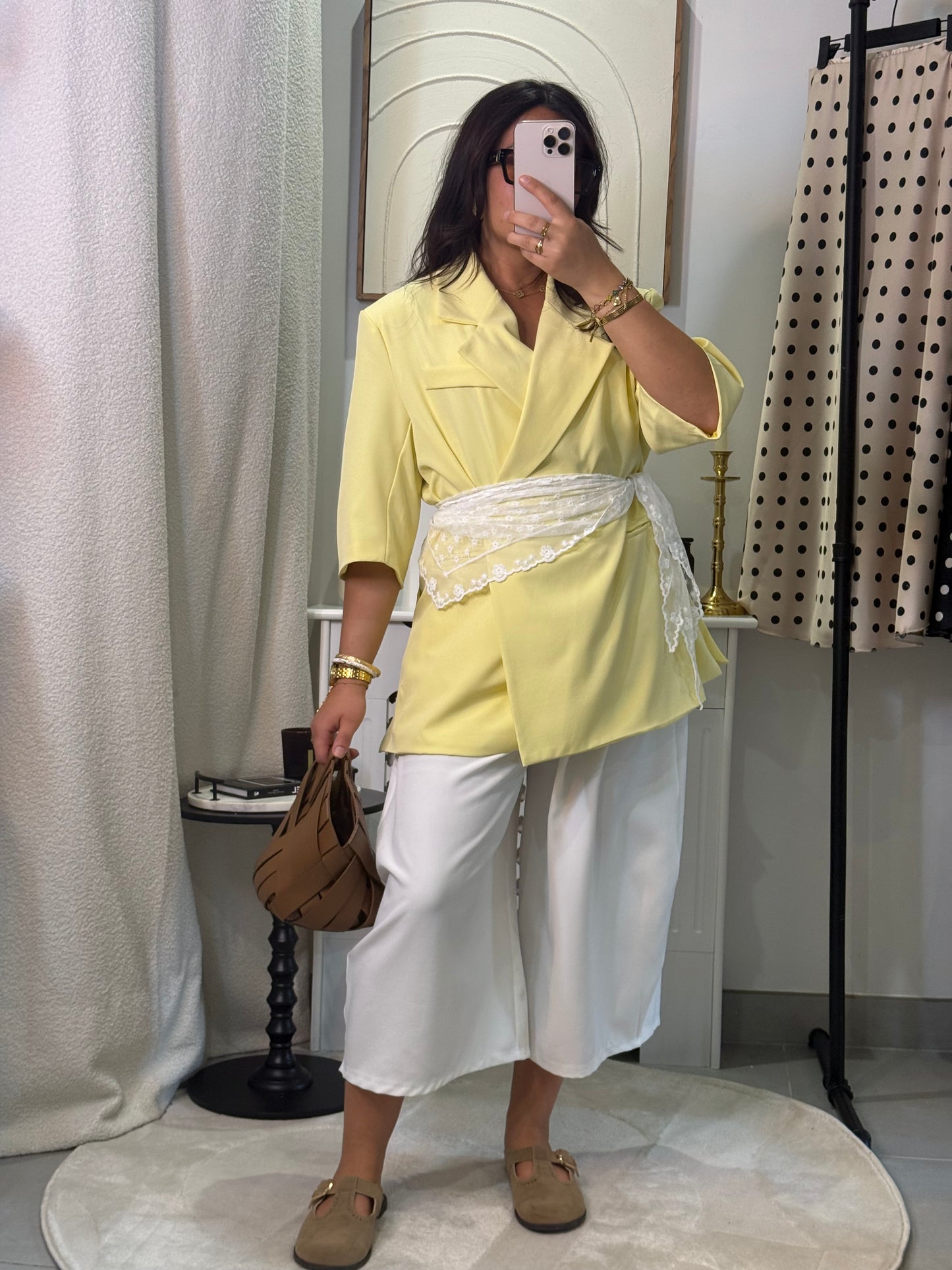 Blazer Clara jaune