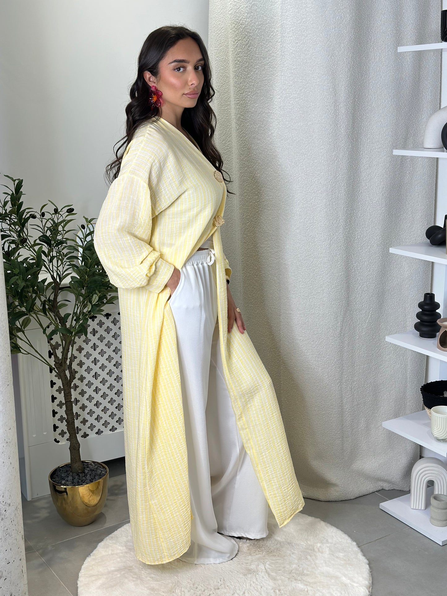 Kimono Carmen jaune