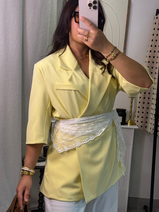 Blazer Clara jaune