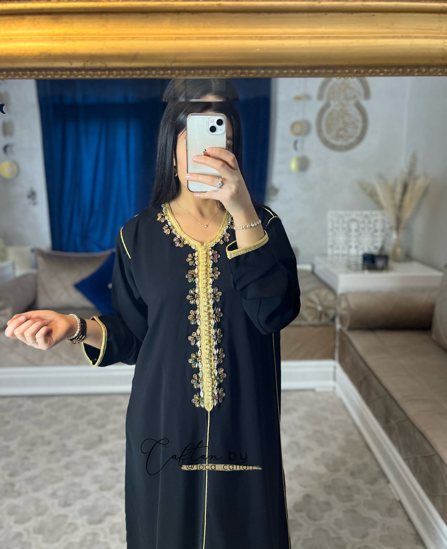 Caftan Inaya Noir