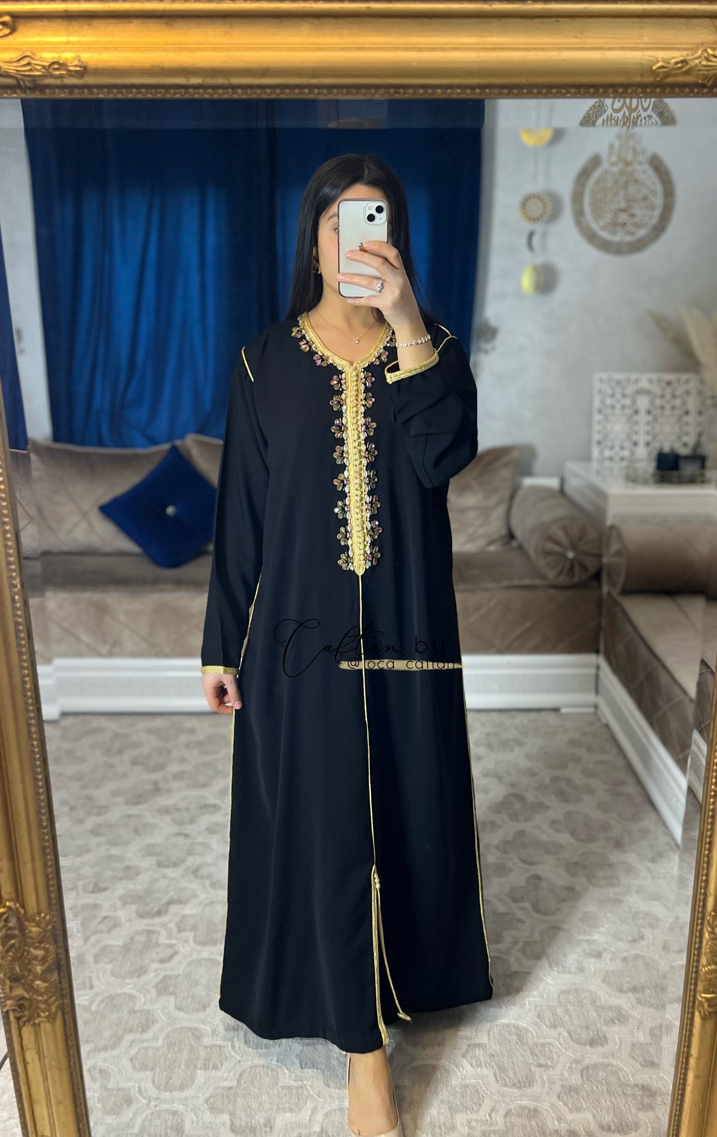 Caftan Inaya Noir