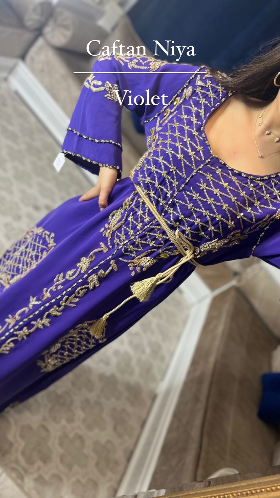 Caftan Naya Violet
