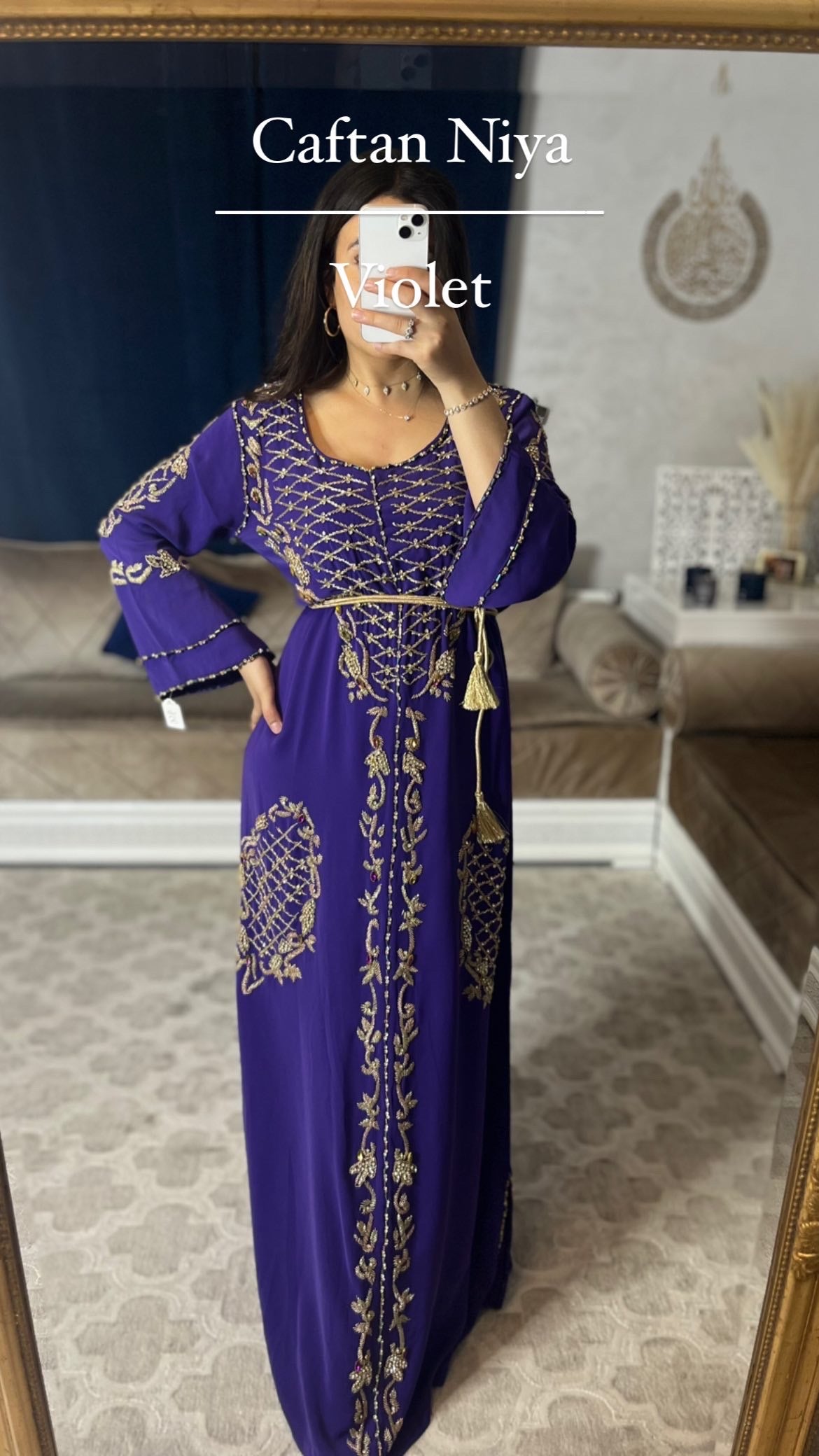 Caftan Naya Violet