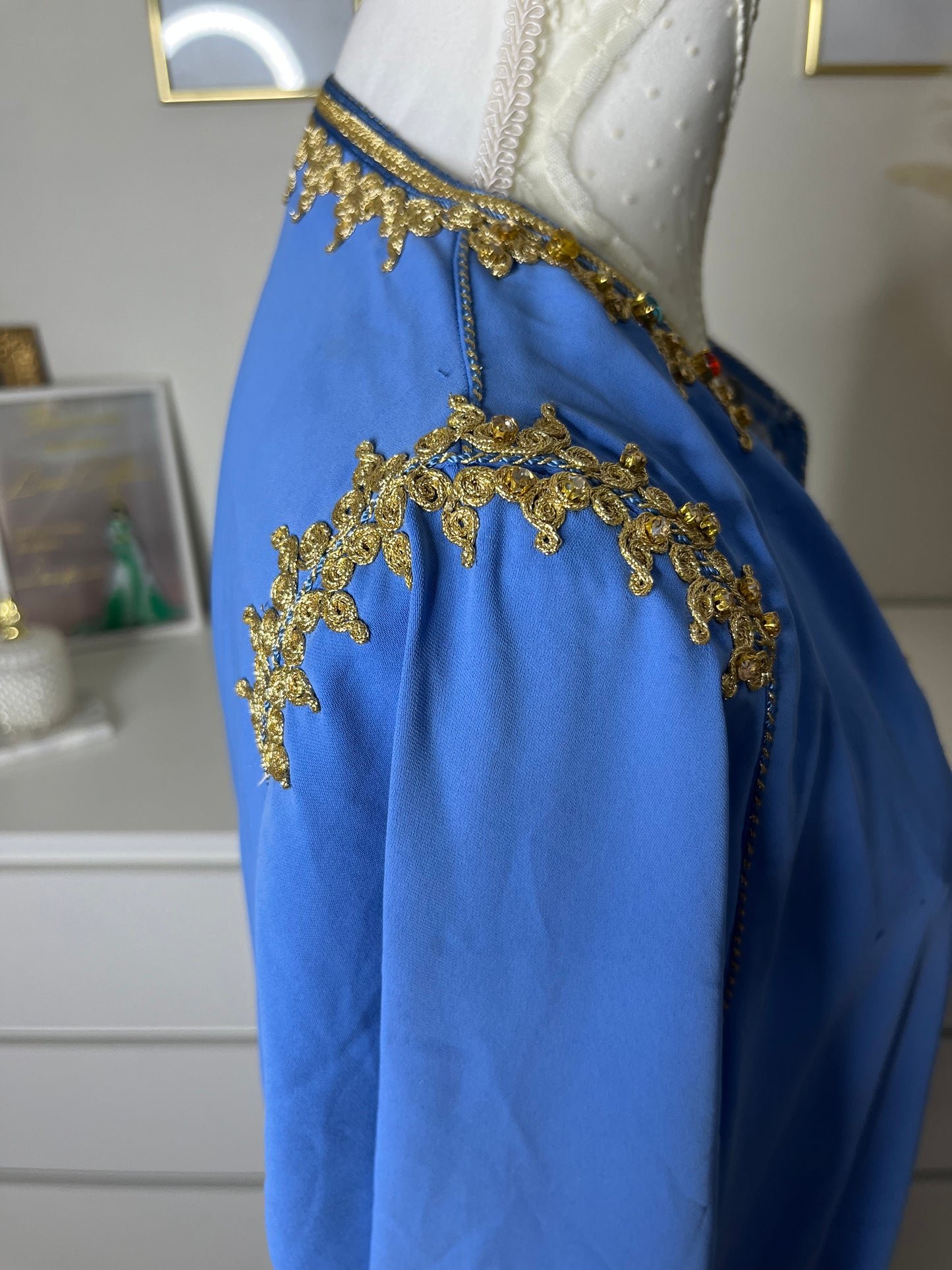 Caftan Nour Bleu