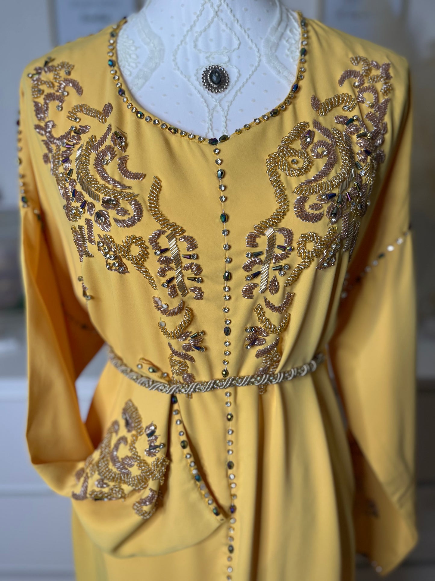 Caftan Maya Moutarde