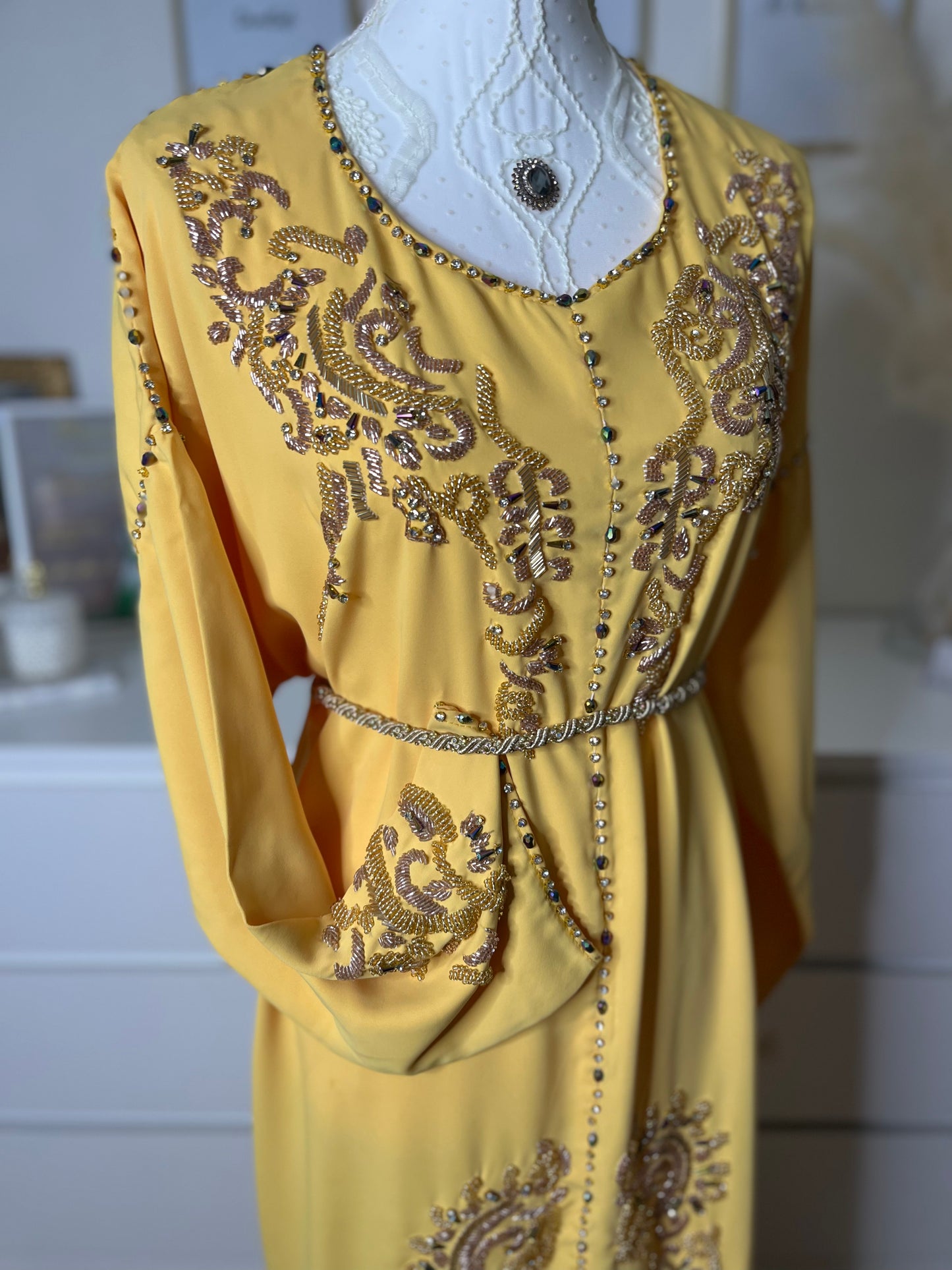 Caftan Maya Moutarde